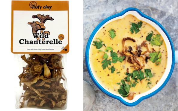 Creamy Chanterelle Mushroom Soup