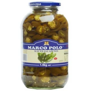 MP SLICED JALAPENO PEPPERS 1.9kg x 6