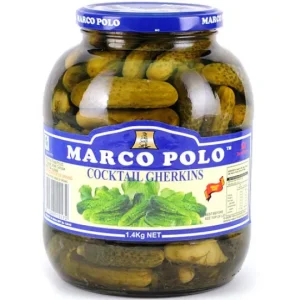 MP COCKTAIL GHERKINS I 1.4kg x 6