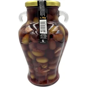 RK GREEK OLIVES MEDLEY Amfora 1.7kg x 6