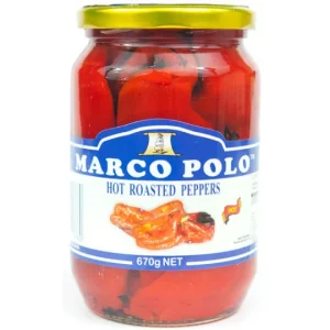 MP HOT ROASTED PEPPERS 670g x 12