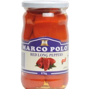 MP RED LONG PEPPERS 670g x 12