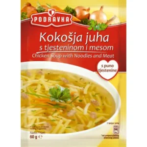 CHICKEN SOUP W/MEAT 60g x 16