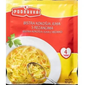 CLEAR CHICKEN SOUP W/NOODLES 52g x 15