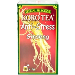 KORO ANTI STRESS GINSENG TEA 60g x 12