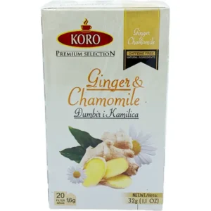 KORO GINGER & CAMOMILE TEA 32g x 12