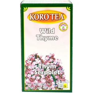 KORO WILD THYME TEA 30g x 12