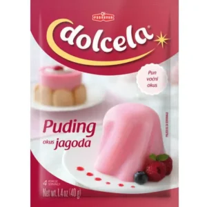 POD STAWBERRY PUDDING 3 + 1 40g x 12