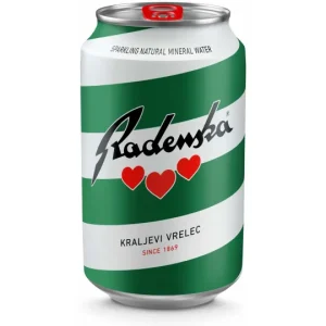 RAD SPARKLING MINERAL WATER Can 330ml x 24