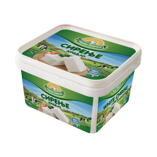 SIPKA COWS WHITE CHEESE 400g x 18