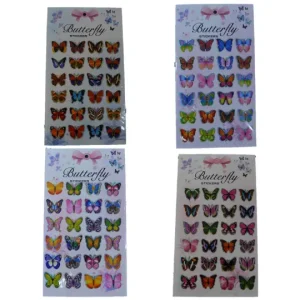 MP 3D BUTTERRFLIES x 20