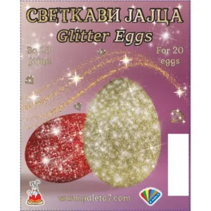 MP GLITTER EGGS x12