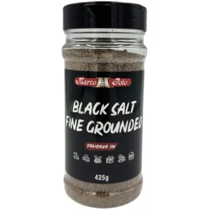 MP BLACK SALT FINE 425g x 8