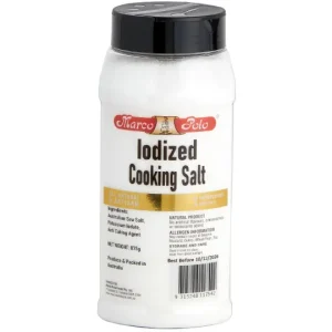 MP IODISED COOKING SALT Jar 875g x 9