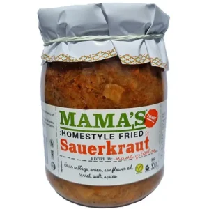 MAMAS FRIED SAUERKRAUT Piquant 550g x 12
