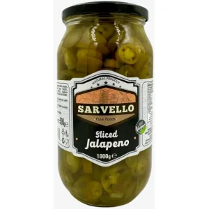 SARVELLO SLICED JALAPENO 1kg x 12