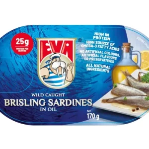 EVA BRISLING SARDINES IN OIL 170g x 15