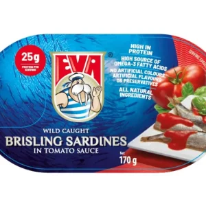 EVE BRISLING SARDINES IN TOMATO 170g x 15