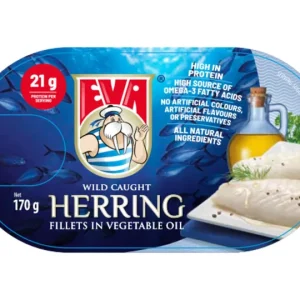 EVA HERRING FILTS IN VEG OIL 170g x 15