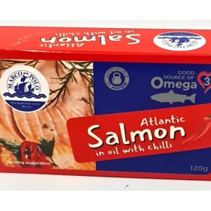 MP ATL SALMON IN OIL+CHILLI 120g x 11