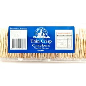NATURAL THIN CRACKERS 100g x 24