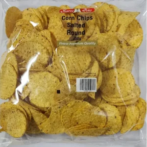 MP SALTED CORN CHIPS ROUND 400g x 4