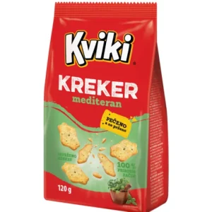 POD KVIKI CRACKERS MEDITERRAN 120g x 12