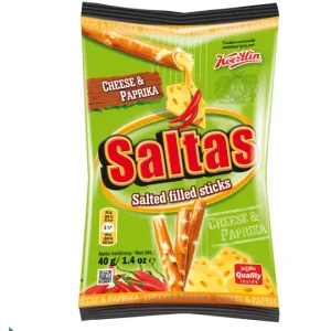 KOE SALTAS STICKS CHEESE+PAPRIKA 40g x 50