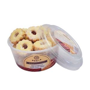 DONIA BAKEHOUSE LINZER + JAM COOKIES 300g x 12