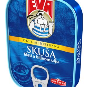 EVA MACKEREL IN VEG OIL 115g x 12