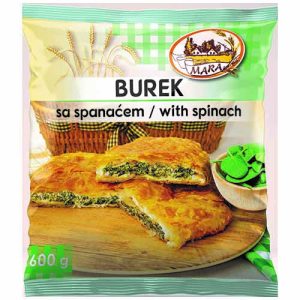 Burek With Spinach+Cheese 600g X 8