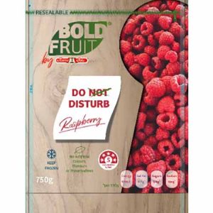 Bold Frozen Raspberries 750g X 12