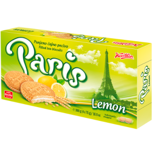 KOESTLIN PARIS LEMON BISCUITS 225g x 18