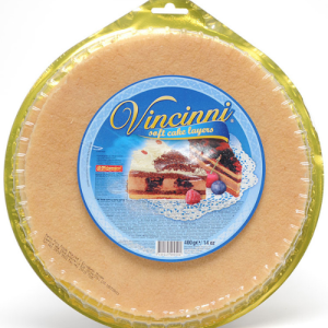 Vincinni Light Round Cake Sheets 400g x 8