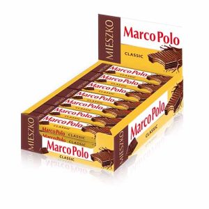 MARCO POLO COCOA WAFERS 34g X 25